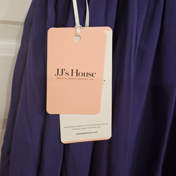 JJs House Purple Halter Formal Dress Womens Size 6 - Picture 3 of 9